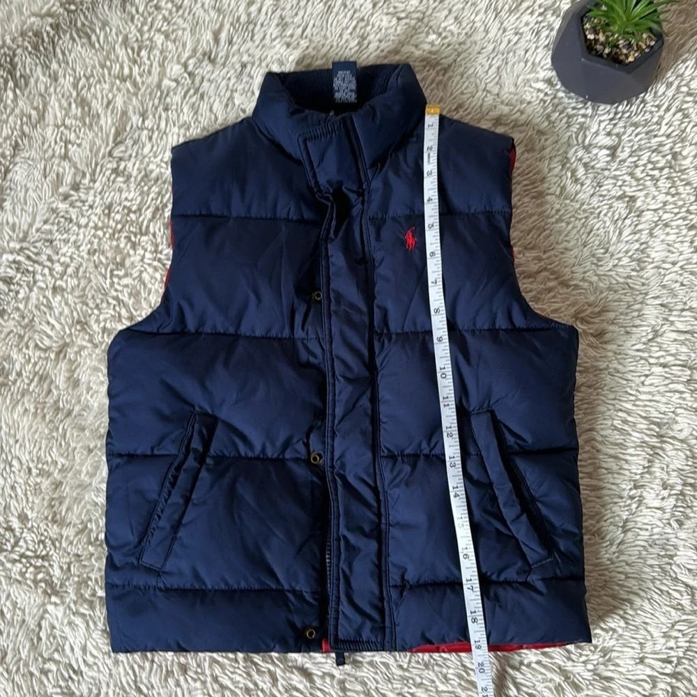 Polo Ralph Lauren Navy Blue Down Filled Puffer Vest for kid  size 5